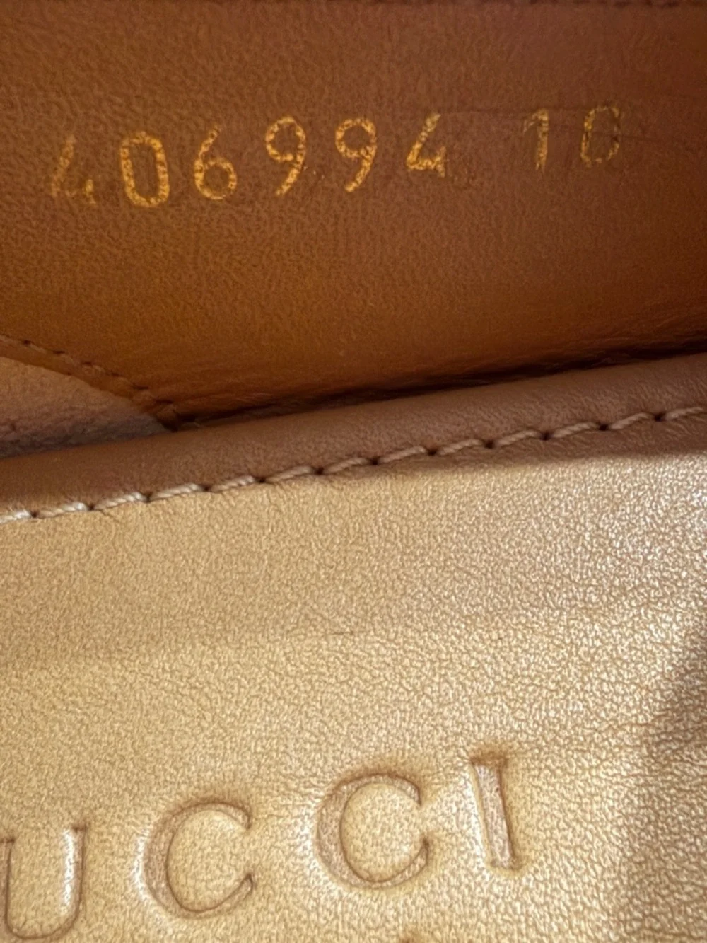 GUCCI JORDAAN  Horsebit Suede Loafers Harness Brown 10 / 10.5 US Tan/Beige - Picture 9 of 10